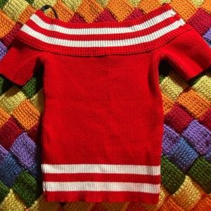 Off The Shoulder Crop Top